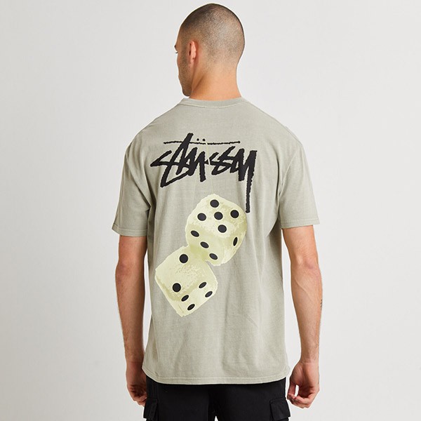 ステューシー ダイス tシャツ 偽物 Fuzzy Dice Tee 半袖 ロゴ Tシャツ 8色 suw50963
